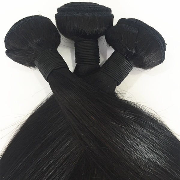 Brazilian virgin human hair bundle cuticle aligned straight hair YL140